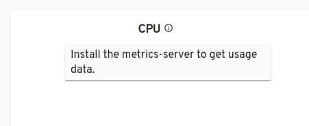 screenshot for no-metrics-notice